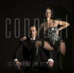 09-02-2005 Pia Douwes and Ara Halici at studio in Amsterdam, on behalf of musical Cabaret.

[keywords]Posed, Full Length, Eyecontact, Singers, Actor,